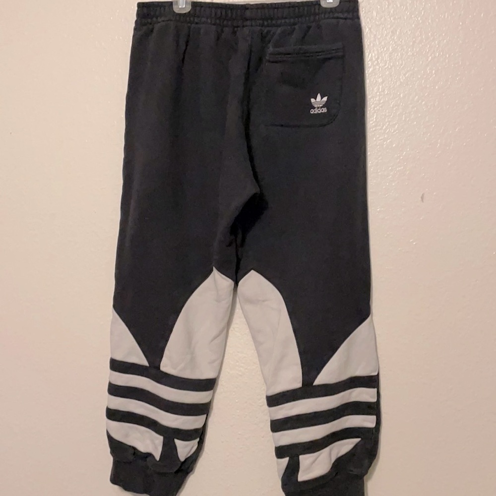 Adidas big trefoil sweat pants